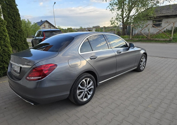 Mercedes-Benz Klasa C cena 82999 przebieg: 228100, rok produkcji 2016 z Tuczno małe 137